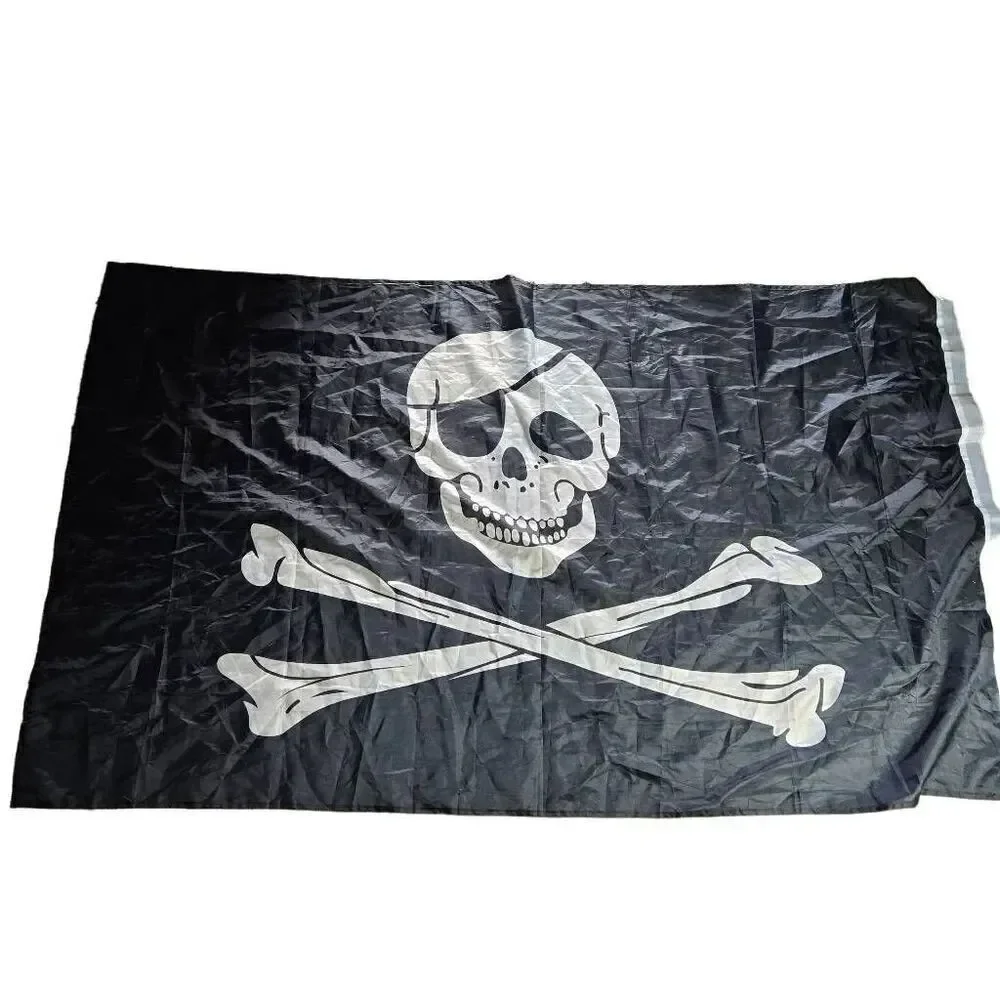 Anley Pirate Skull Poison Flag 3×5 ft